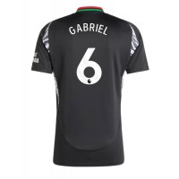 Maglia Calcio Arsenal Gabriel Magalhaes #6 Seconda Divisa 2024-25 Manica Corta